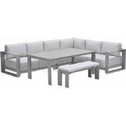 Garden Impressions Malakka lounge dining set 6-delig - taupe - valley ...