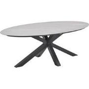 Scotland tafel - 230x115 cm - carbon black - Centostone Napoli sand
