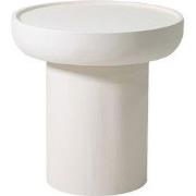 Salontafel Rond 50cm - Beige Beton Ciré - Japandi - Joyce