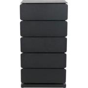 Spinder Design ladekast Joey 5 - Zwart