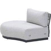 Garden Impressions San Jose loungestoel ronding rechts - valley sand