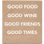 Mijn Stijl - Servetten Good food naturel