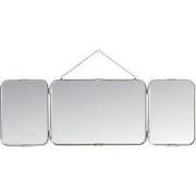 Miroir mural de barbier 3 panneaux