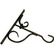 Muurhaak smeedijzer zwart H28,5x35cm