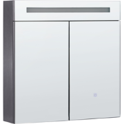 JARAMILLO - Badkamermeubel - Zwart - Multiplex