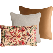 DYERA - Sierkussen set van 3 - Meerkleurig - Katoen