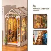 Robotime Garden House - Creatief Miniatuurhuisje Bloemen Tuinhuis - 3d...