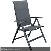 Vigo Verstelbare tuinstoel