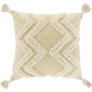 Unique Living - Sierkussen Dahlia Lemon Yellow -45x45cm