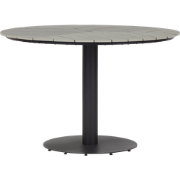 Bente ronde tuintafel grijs - Ø 113 cm