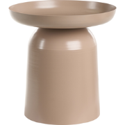 TAGGART - Bijzettafel - Taupe - IJzer