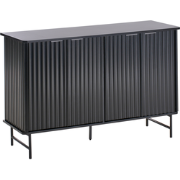 GLASTONBURY - Dressoir - Zwart - MDF