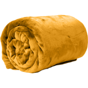 Unique Living - Plaid Enzo 130x180cm - Glowy Yellow