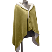 Unique Living - Omslagplaid Coby 75x150cm - Moss Green