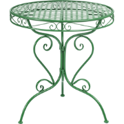 ALBINIA  - Tuintafel - Groen - 70 x 70 cm - IJzer