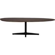 LABEL51 Eetkamertafel Rosie - Espresso - Organisch - 260x110x76 cm