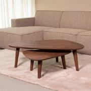 LABEL51 Salontafel Gregg - Espresso - 110x64x38 cm