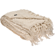 VELLA - Deken - Gebroken wit - 150 x 200 cm - Polyester