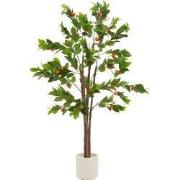 Kunst sinaasappelboom 160 cm kunstplant in pot met fruit ML design
