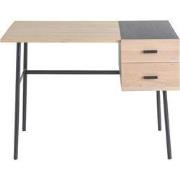 Massief eiken bureau CAMPUS