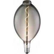 Edison Vintage LED filament lichtbron Carbon - Rook - Ovaal - Retro LE...