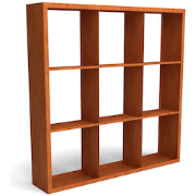 Egura cortenstaal houtopslag onderverdeling 9 vakken 2000x385x2000 mm