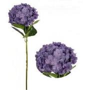 Kunst hortensia tak paars 92 cm