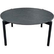 Castle Rock lounge tafel midnight grey dia. 87 cm
