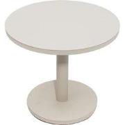 Keystone bijzettafel sunny creme dia. 50 cm