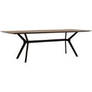 DTP Home Dining table Metropole rectangular,78x250x95 cm, recycled tea...