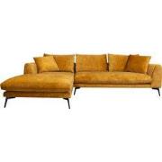 Tower living nottingham 2,5-ar + chaise l - Yellow orange