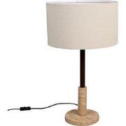 Dutchbone Jackon Tafellamp Travertin