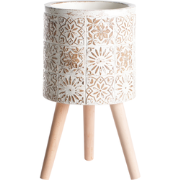 KARISTOS - Bloempot - Gebroken wit - 55 cm - MgO