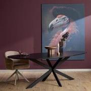 Starfurn Eiken eettafel Cloud | 210 cm | Zwart
