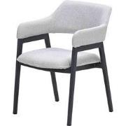 Selina dining tuinstoel - carbon black frame-all weather