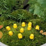 URBANJNGL - Chick Class – Decorative Mini Chicks – Yellow – Set of 10 ...