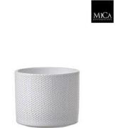 Era pot rond wit h14,5xd17,5 cm