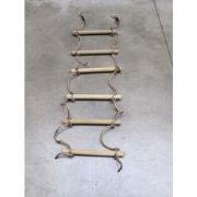 Touwladder met 6 sporten diam. 3,5x40 cm lengte 220 cm pp-touw