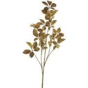 Kunsttak rose leaf spray oslo gold 120 cm
