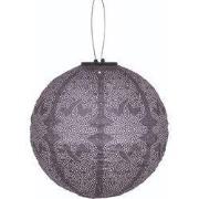 Round 30 Marrakesh Mauve Purple Solar lampion