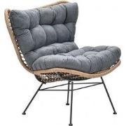 Libelle Relax Fauteuil Naturel Rotan/Mystic Grey
