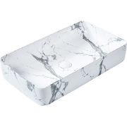 IPALA - Wastafel - Wit - 61 x 35 cm - Keramiek