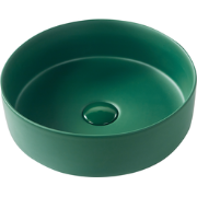 GUDAR - Wastafel - Donkergroen -  37 cm - Keramiek