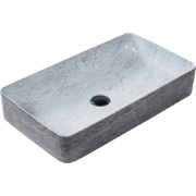 ARTAJ - Wastafel - Grijs - 61 x 35 - Keramiek