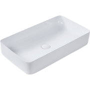 ULUA - Wastafel - Wit - 61 x 35 cm - Keramiek