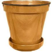 Upcycle schotel Koning geel S 10x2,5cm