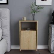 Modern Nachtkastje Eikenlook Melamine Carlin