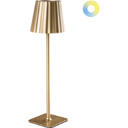 ABARO - Draadloze tafellamp - Goud - Metaal
