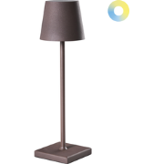 BACEIRO - Tafellamp - Bruin - Aluminium