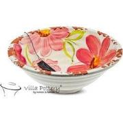 Villa Pottery  Flowergarden schaal Roze - cm